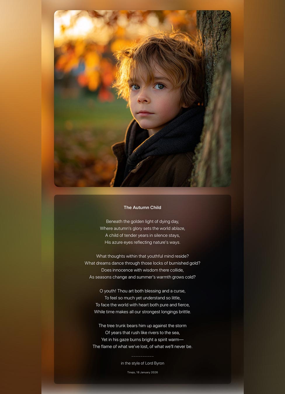 Poem Screen